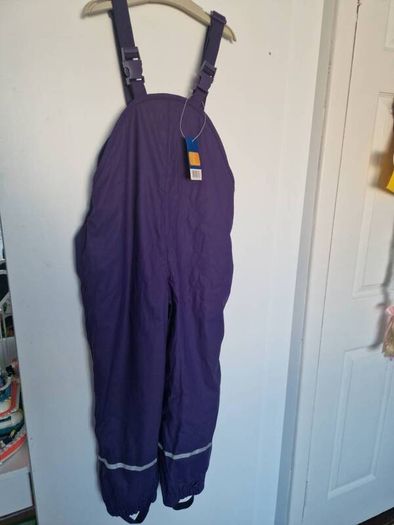 Waterproof winter pants for girls size 6-8 years