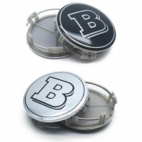 4PCS 75MM Mercedes Brabus Car Alloy Wheel Center Wheel Hub Caps A B C CLA CLS G M R W202