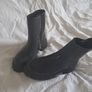 Boohoo and h&m black Boots Image 2