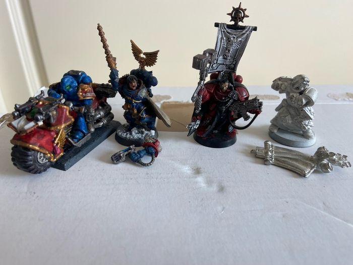 Warhammer 40k first born Blood Angels (mostly) character lot