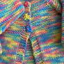Hand knit cardigan and hat 0 to 3 mths Image 2