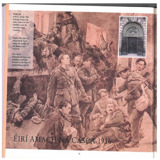 1989/90 Ireland The Irish Stamp Year Book with 48 images of contents