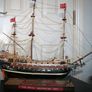 ROYAL SOVEREIGN 1637 Famous British Ships -Seas Model Ship L-18" H-17" Image 3