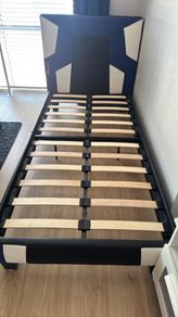 Gaming single bed frame