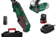 Parkside 12V Bundle Set. 12V Cordless Impact Ratchet 3/8 Inch Drive + 1/2 Inch Adapter 2AH 12V Battery 2.4A 12V Charger 12V Cordless Led Work Light. Mechanic Garage DIY Projects Car Motorcycle Trailer Repair