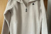 4th Arq Lennox Half Zip Fleece in Ecru