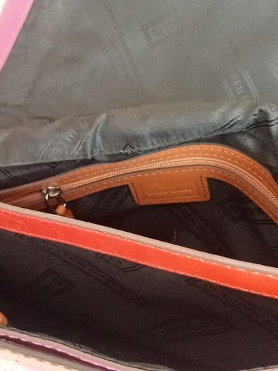 KAREN MILLEN, ladies leather handbag in perfect condition