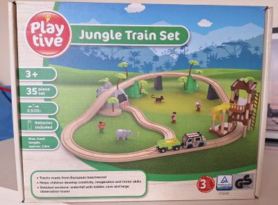 Playtive Jungle Train Set