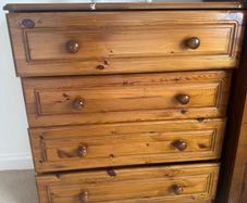 pine drawers