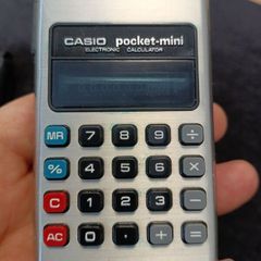 RARE Vintage Casio Pocket-mini Electronic Calculator CP-801C - Made in Japan
