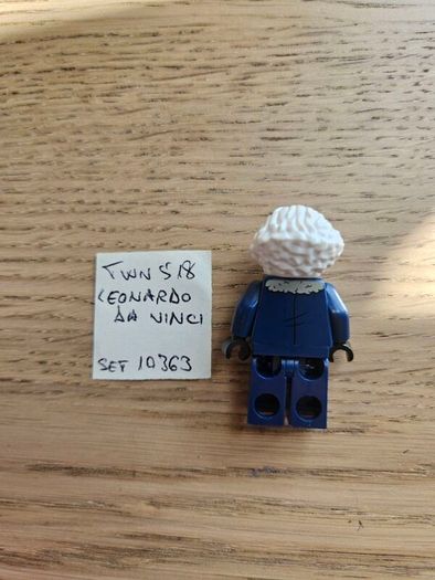 lego twn518 leonardo da vinci, set 10363