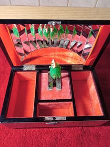 Vintage Musical Jewellery Box  1970s