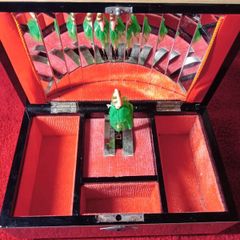 Vintage Musical Jewellery Box  1970s