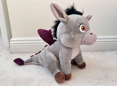 Shrek Grey Donkey Dragon Soft Plush Shreks Adventure approx. 30 cm. Used Please see photos