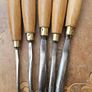 5 Ashley Iles curved carving gouges Image 2