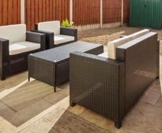 4 Seater Rattan Garden Furniture Set
