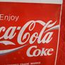vintage coca cola sign Image 4