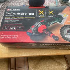 cordless angle grinder