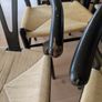 Set Of 6 Wegner-style Wishbone Dining Chairs Image 2