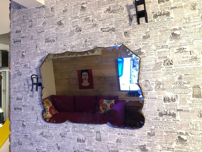 vintage mirror