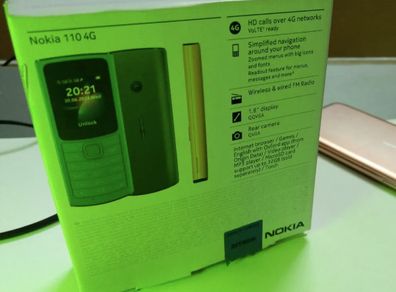 Nokia 110, 1.8 Inch S30+ Feature Phone with 4G