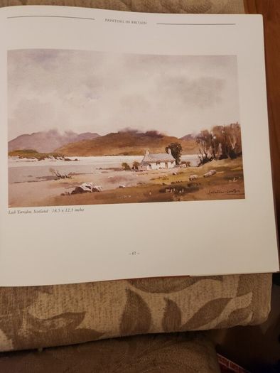 James Fletcher - Watson.a Celebration Of The Artist's Life And Work. Large Volume Hardback In Good Condition.