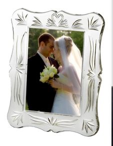 Waterford Crystal Frame Wedding Heirloom Brand new