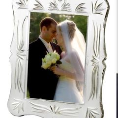Waterford Crystal Frame Wedding Heirloom Brand new
