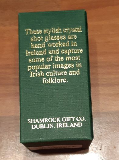 Shot Glass - Shamrock Crystal