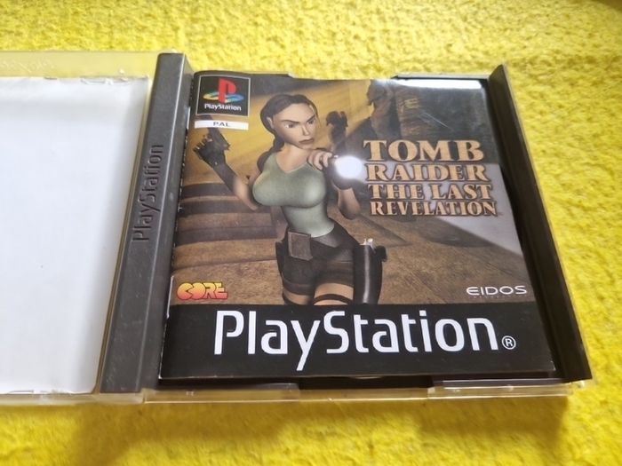 Tomb Raider The Last Revelation PlayStation1 Ps1 PlayStation2 Ps2 games Original