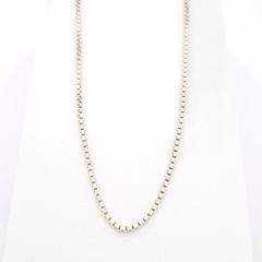 Vintage 925 Sterling Silver Box Chain
