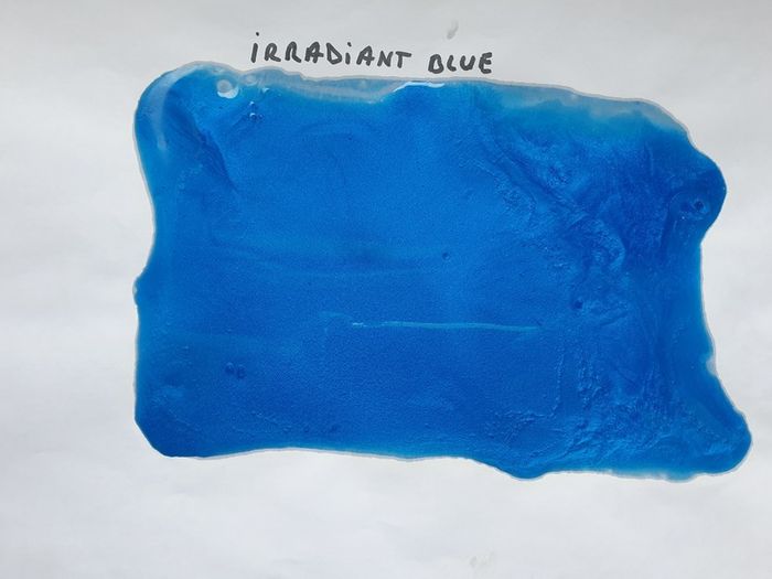 Pigment powder for epoxy resin