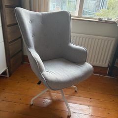 Grey Swivel Chair