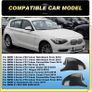 Pair Car Wing Mirror Covers Caps, Replacement Rearview Side Mirror Covers Replacement FIT For BMW F20 F22 F23 F30 F31 F32 F33 F36 F87 M2 X1 E84 Door Mirror Covers Caps Carbon Fiber Image 2