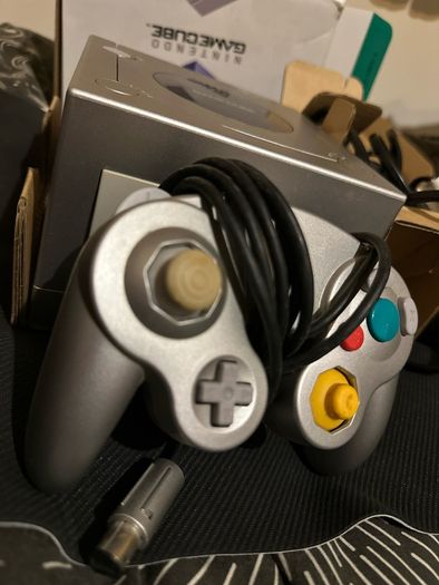 Nintendo GameCube console and games Mario
