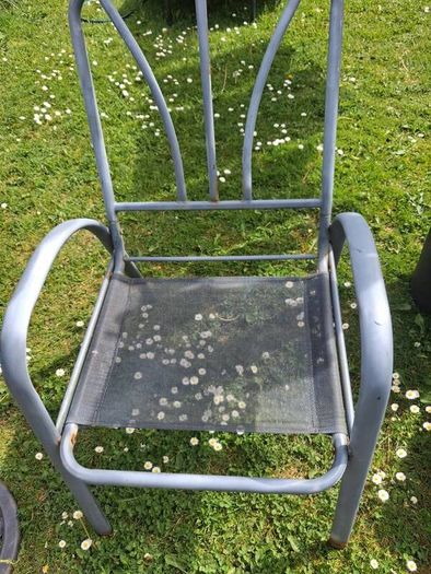 PATIO table and 4 chairs