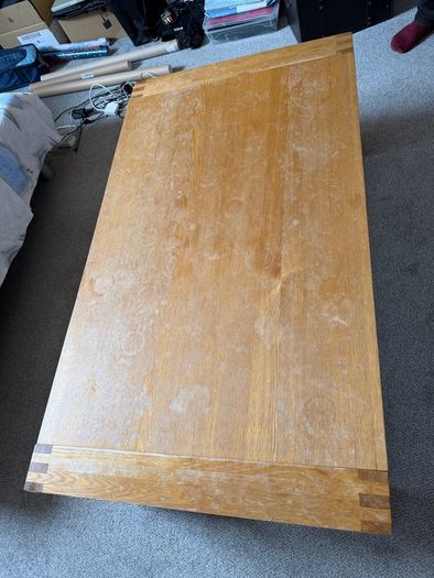 Solid Oak Coffee Table