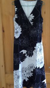 Lined linen dress size 10/12