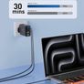 65W USB C Charger, 4-Port GaN Super Fast Charging Plug & 2M Cable Multi PD/PPS UK Laptop Charger + Type C Cord for MacBook Pro/Air, iPad, iPhone 17/16/15, Samsung S26 S25, Chromebook Dell HP Image 3