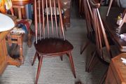 Vintage Ercol moustache Windsor dining chairs