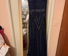 dress sequin Navy - 14