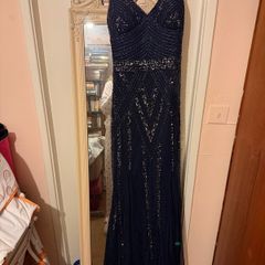 dress sequin Navy - 14