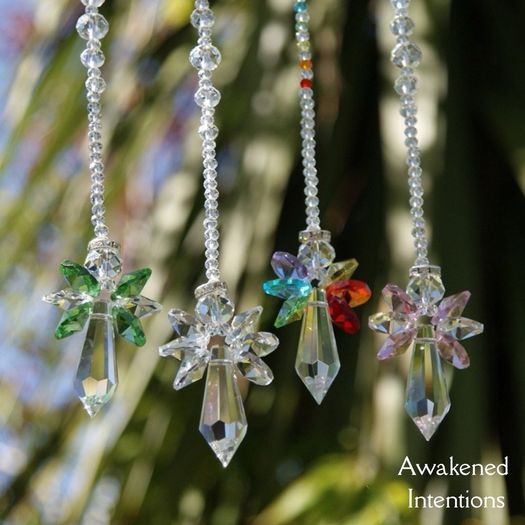 Suncatchers, Crystal, Gemstone, Birthstone, Guardian Angel Sun Catchers