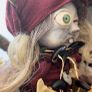 Aughra All Seeing Eye Monster Spooky Creepy Upcycled Doll Makeover Halloween Baby Gift Oddity Image 6