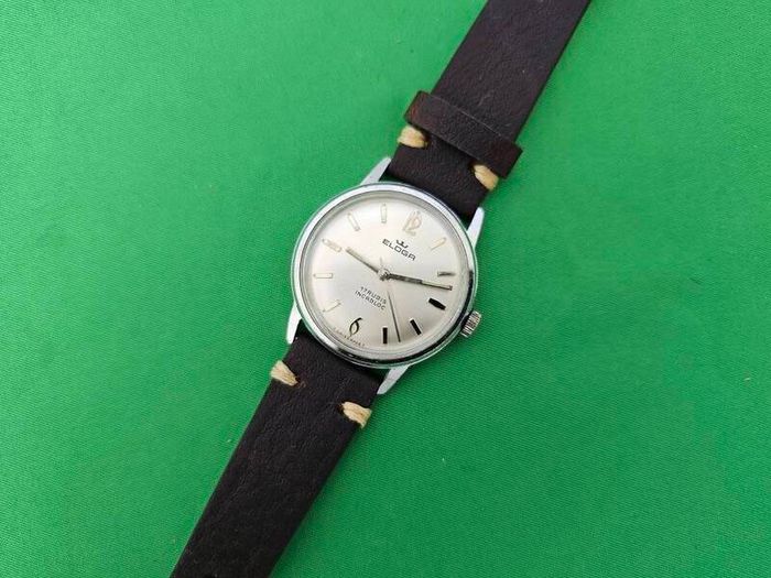 Vintage Swiss Watch Eloga Mechanical wind up 1960s