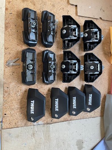 Thule roof rack footpacks & fitting kits - various