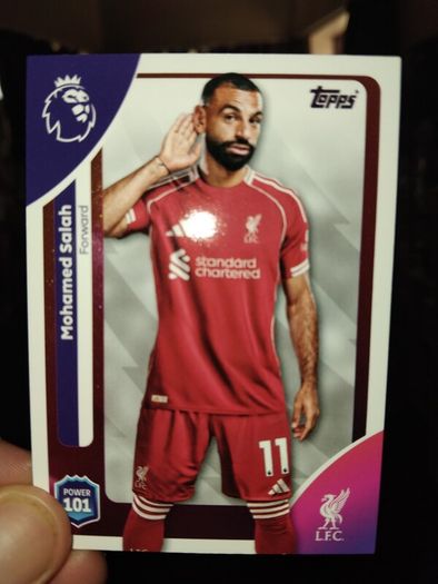 Salah Topps Trading Card Liverpool