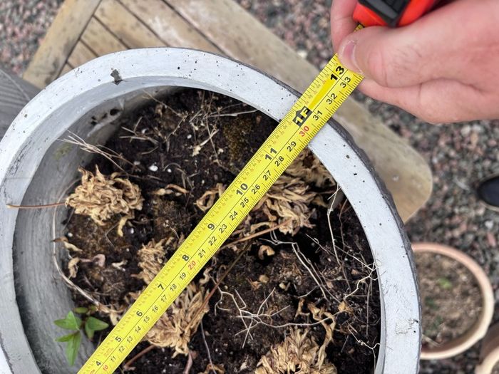 Large garden pots