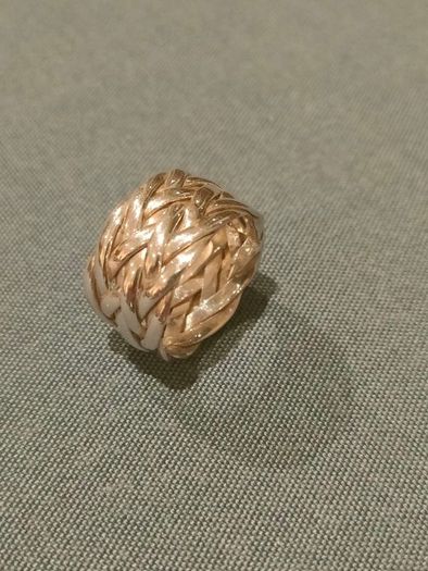 Unisex 925 Sterling silver knot ring