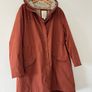 Seasalt Cornwall Brown Plant Hunter Cotton Waterproof Coat Image 3